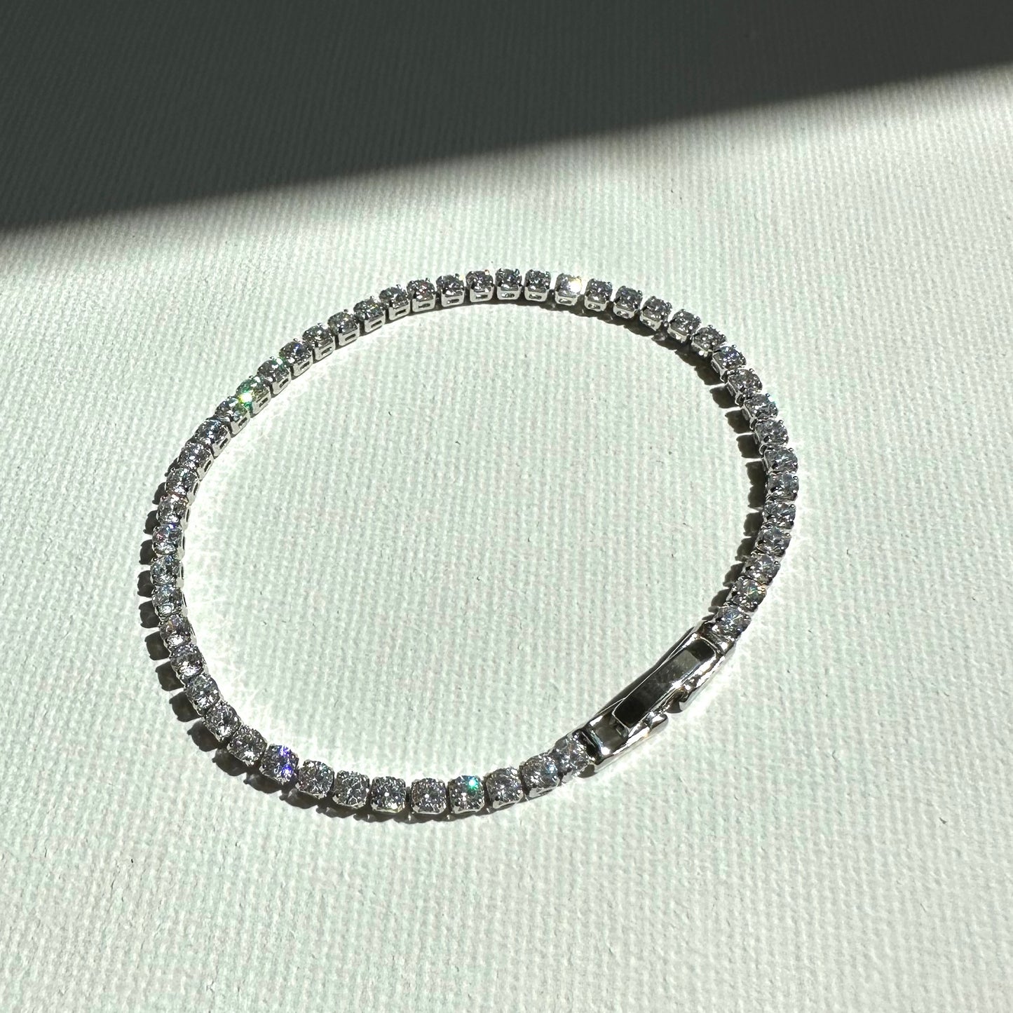 TENNIS SQUARE BRACELET 2,5mm