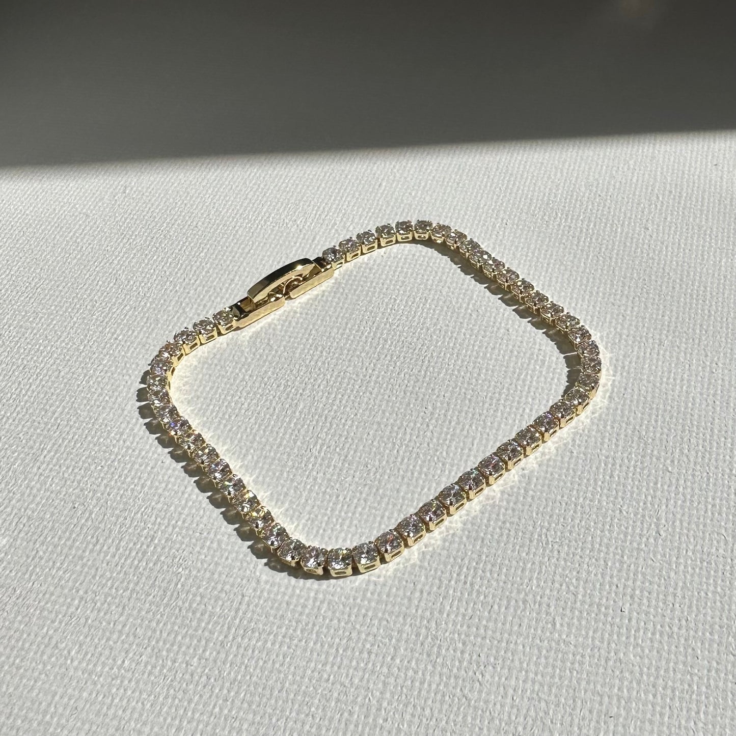 TENNIS SQUARE BRACELET 2,5mm