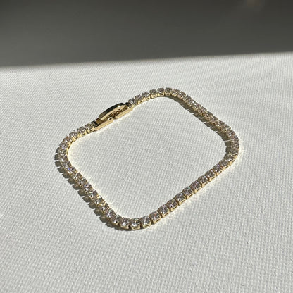 TENNIS SQUARE BRACELET 2,5mm